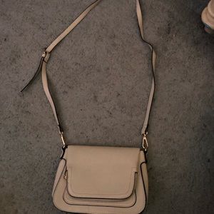 tan cross body bag